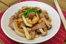 Gà xào nấm